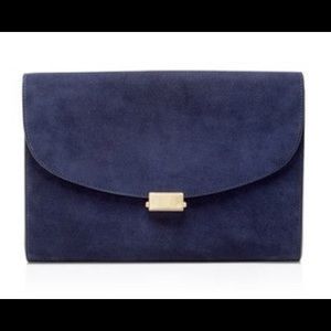Mansur Gavriel Navy Envelope Bag
